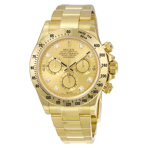 rolex oyster daytona gold